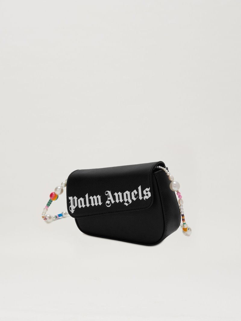 Bolsos Cruzados Palm Angels Crash Bags Mujer Negras Blancas | ES-795470