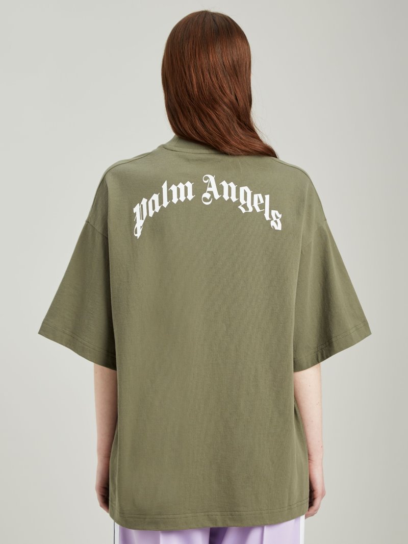 Camiseta Palm Angels Bear Loose T Shirt Mujer Marrones | ES-093331