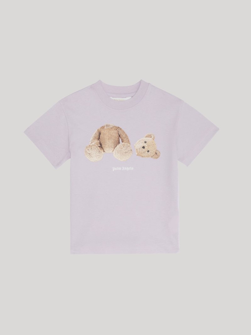 Camiseta Palm Angels Bear T Shirt Niños Moradas Marrones | ES-574473