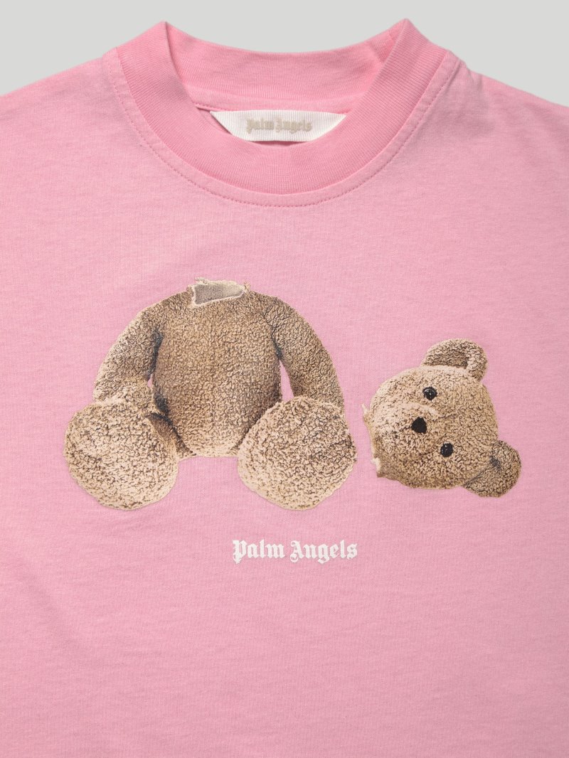 Camiseta Palm Angels Bear T Shirt Niños Rosas | ES-883263