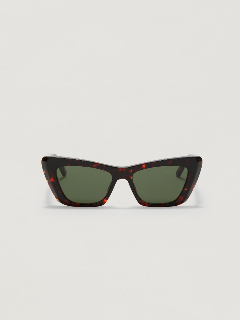 Gafas de Sol Palm Angels Hermosa Sunglasses Mujer Verde | ES-360320