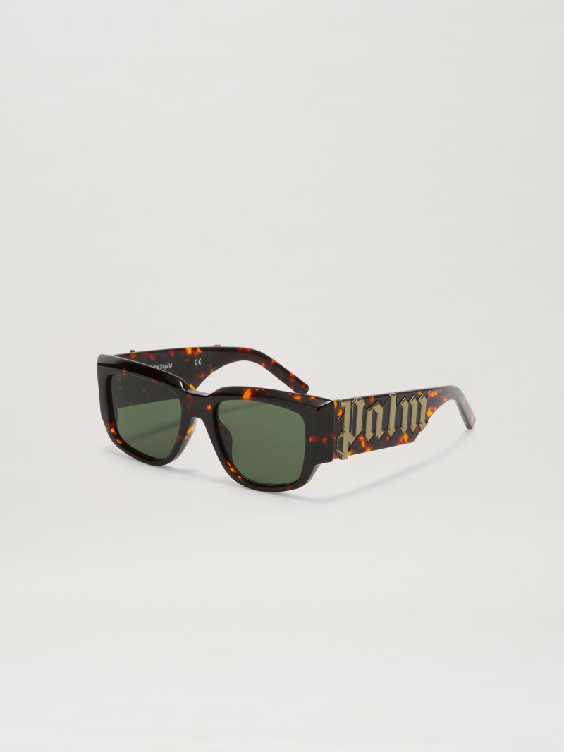 Gafas de Sol Palm Angels Laguna Sunglasses Mujer Verde | ES-481264