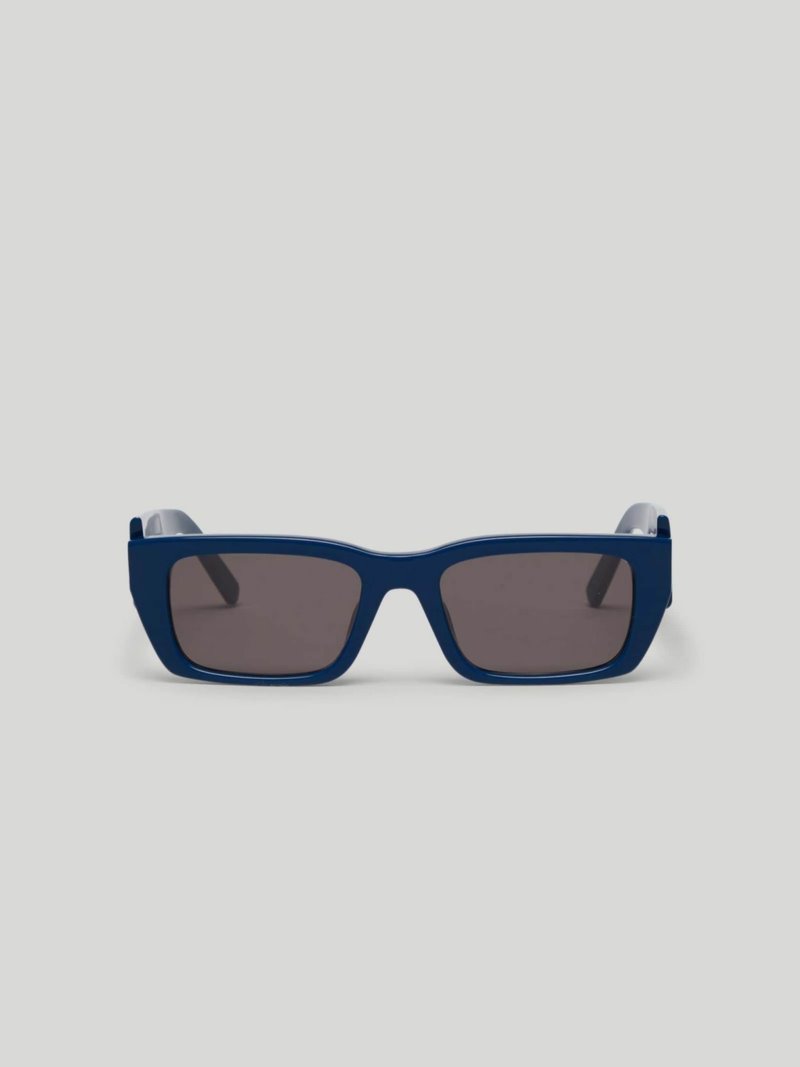 Gafas de Sol Palm Angels Palm Sunglasses Mujer Azules Azul Marino Gris Oscuro | ES-595326