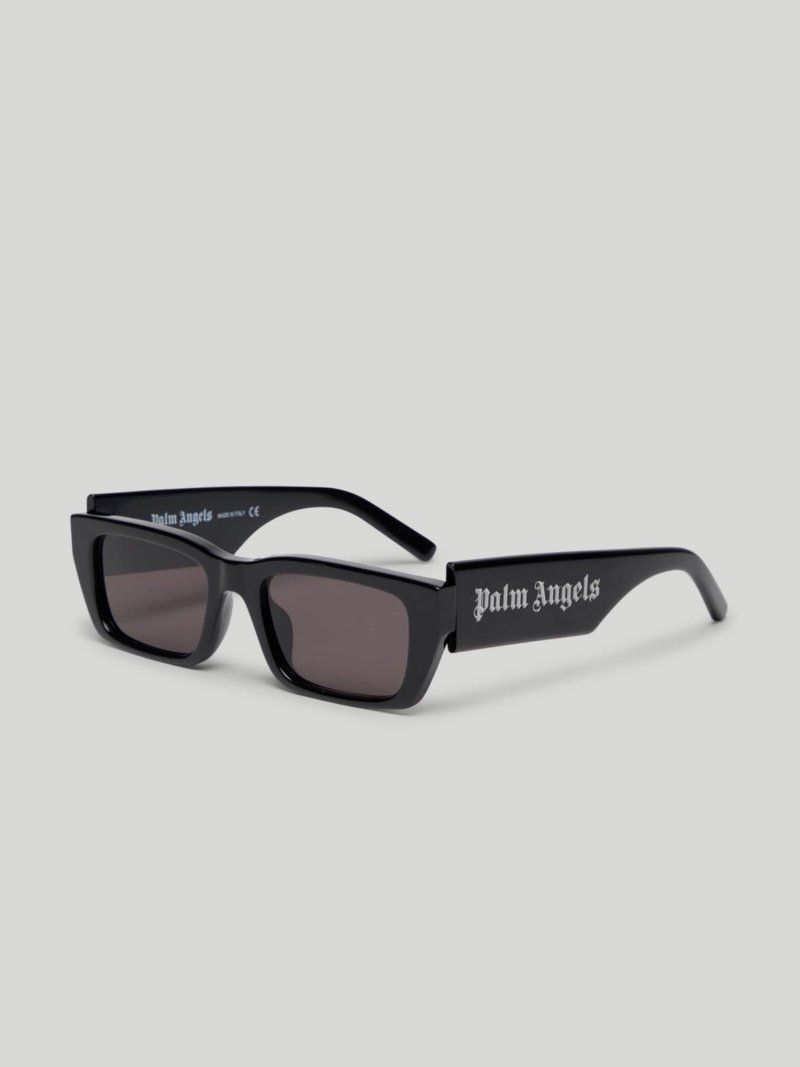 Gafas de Sol Palm Angels Palm Sunglasses Mujer Negras Gris Oscuro | ES-859241