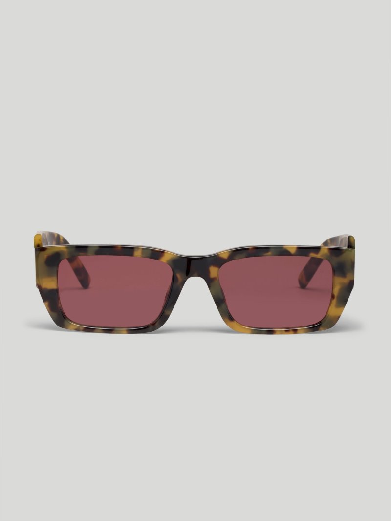 Gafas de Sol Palm Angels Palm Sunglasses Mujer Marrones Moradas | ES-923586