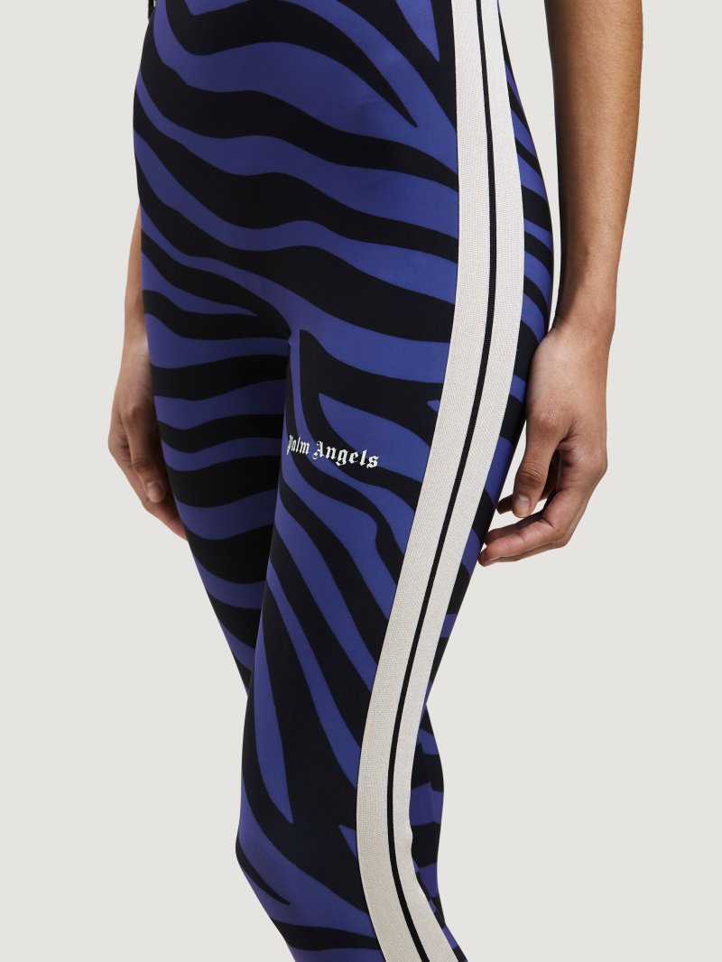 Mono Palm Angels Zebra Print Entrenamiento Jumpsuit Mujer Moradas Negras | ES-824774