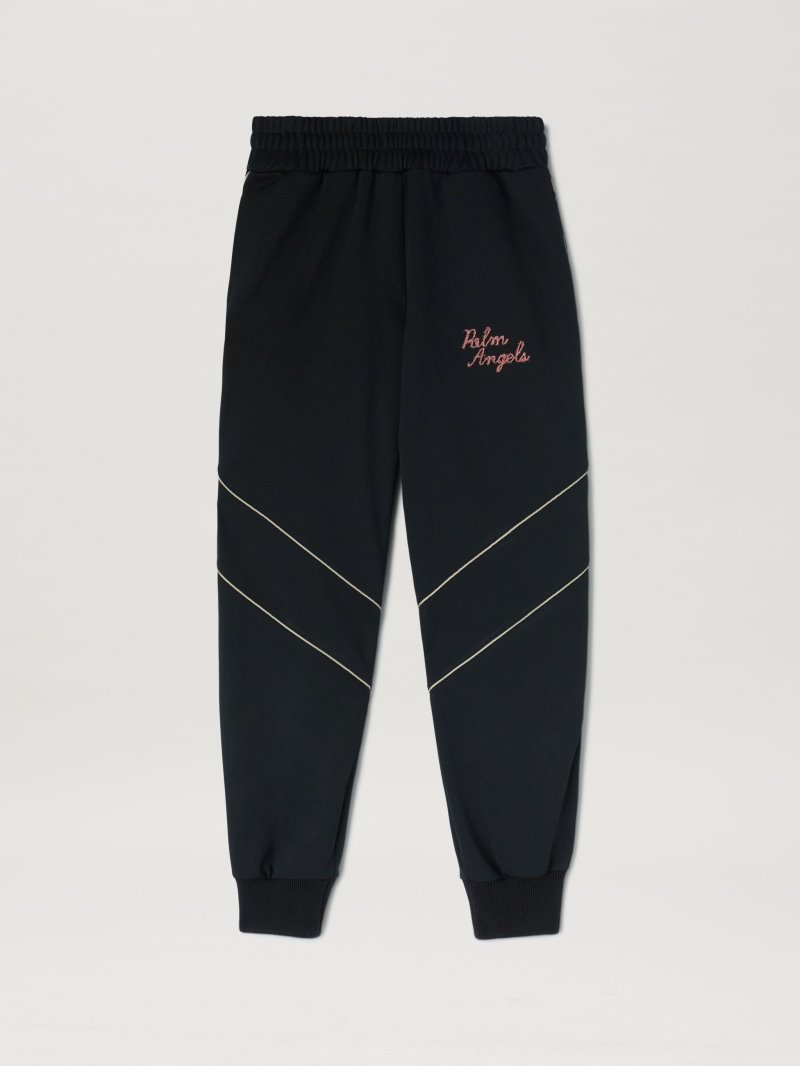 Pantalones Deportivos Palm Angels Buttoned Pista Pants Mujer Negras Rosas | ES-394359