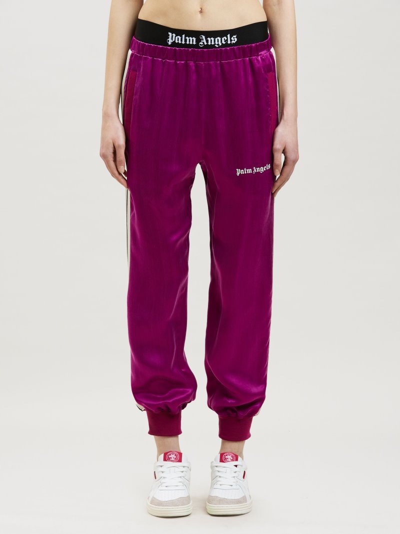 Pantalones Deportivos Palm Angels Luxury Sweatpants Mujer Burdeos Burdeos | ES-657807