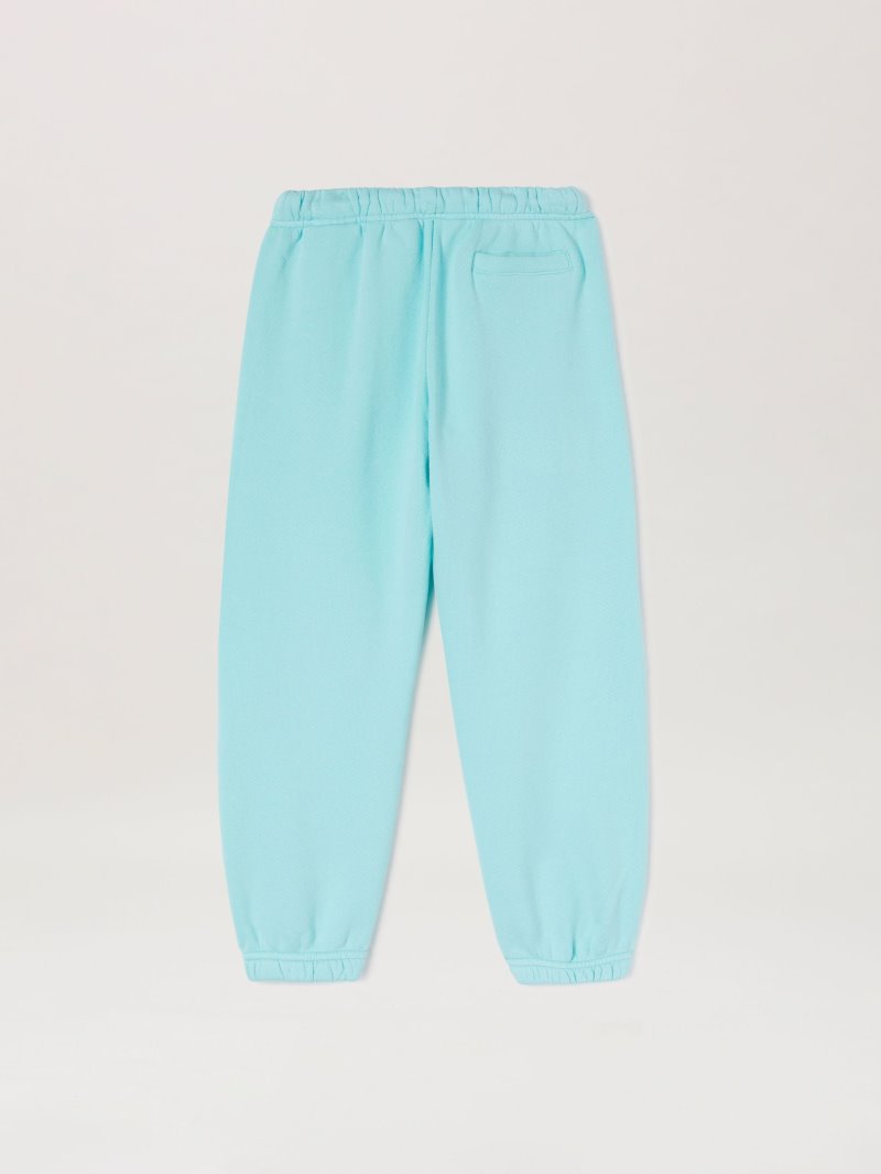 Pantalones Palm Angels Logo Sweatpants Niños Azules Claro Blancas | ES-274402