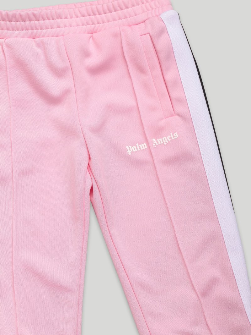 Pantalones Palm Angels Pista Pant Niños Rosas Blancas | ES-292368