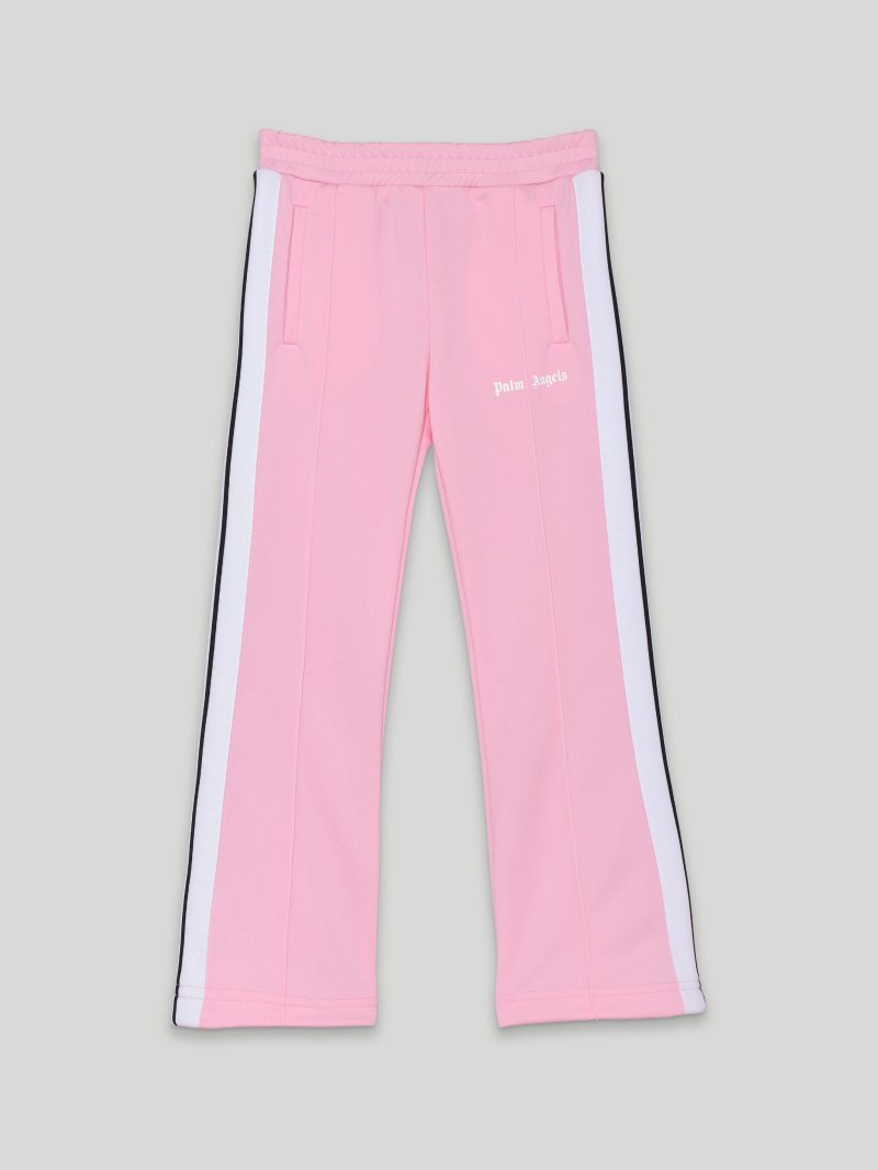 Pantalones Palm Angels Pista Pant Niños Rosas Blancas | ES-292368