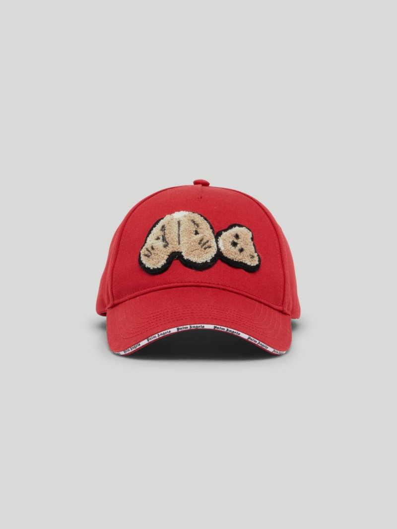 Sombreros Palm Angels Bear Caps Hombre Rojas Marrones | ES-641633