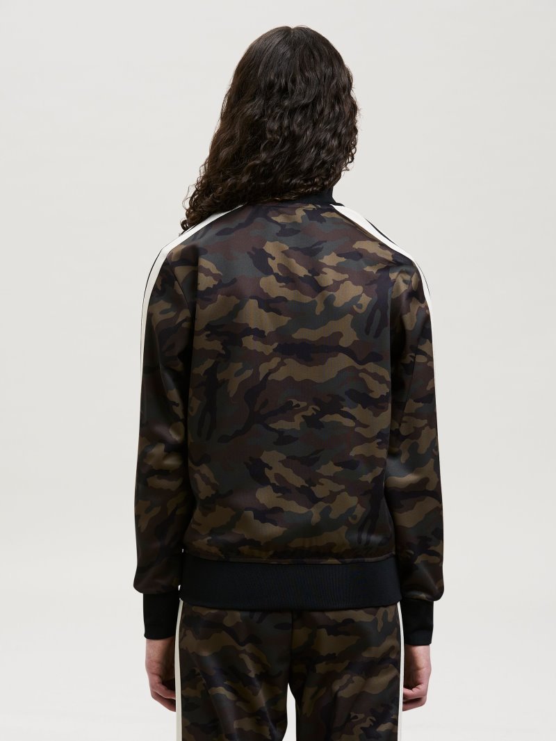 Sudaderas Palm Angels Camo Pista Jackets Hombre Negras | ES-079413