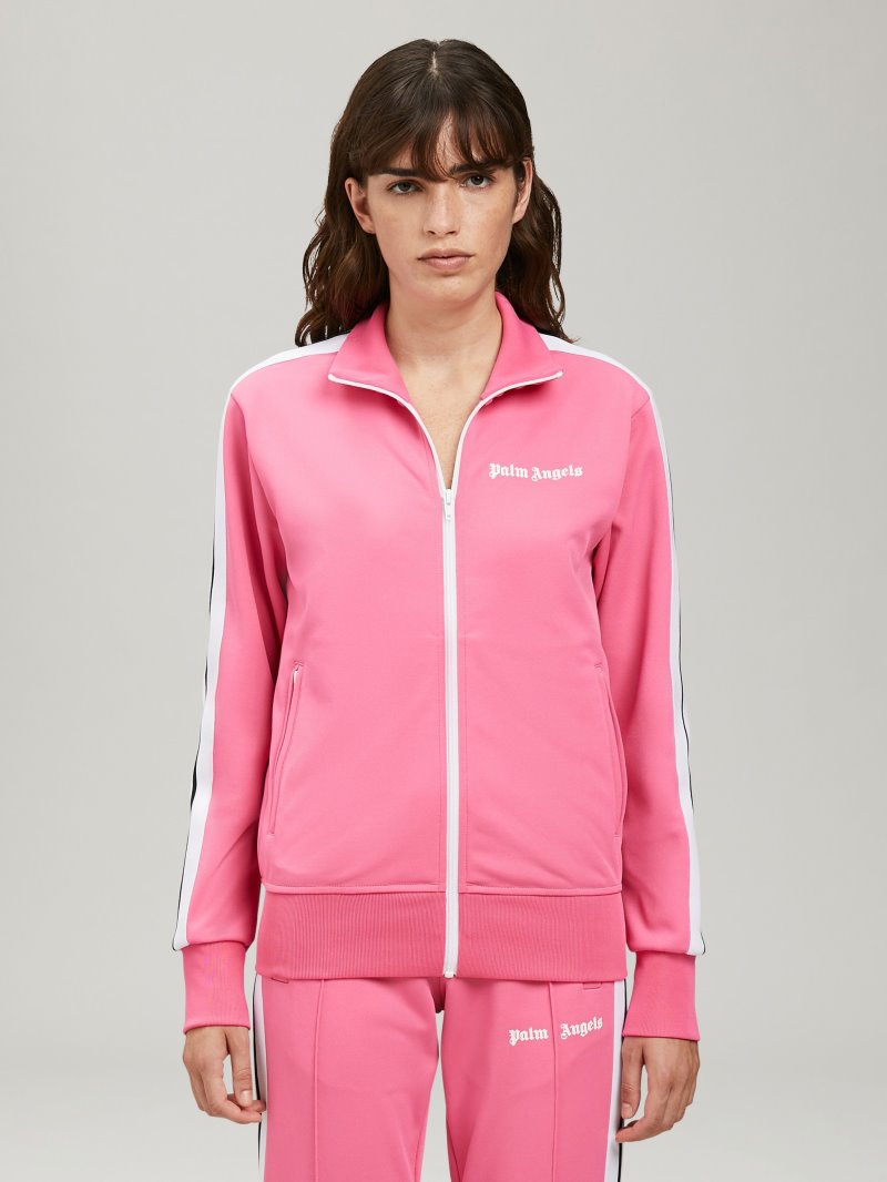 Sudaderas Palm Angels Fuchsia Pista Jackets Mujer Fucsia Blancas | ES-759395