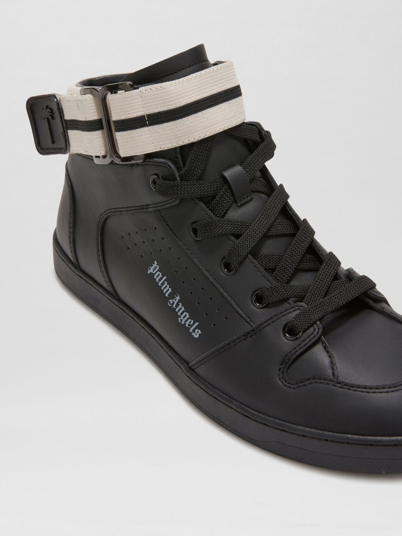 Zapatillas Palm Angels Altas Palm One Hightop Hombre Negras Negras | ES-150554