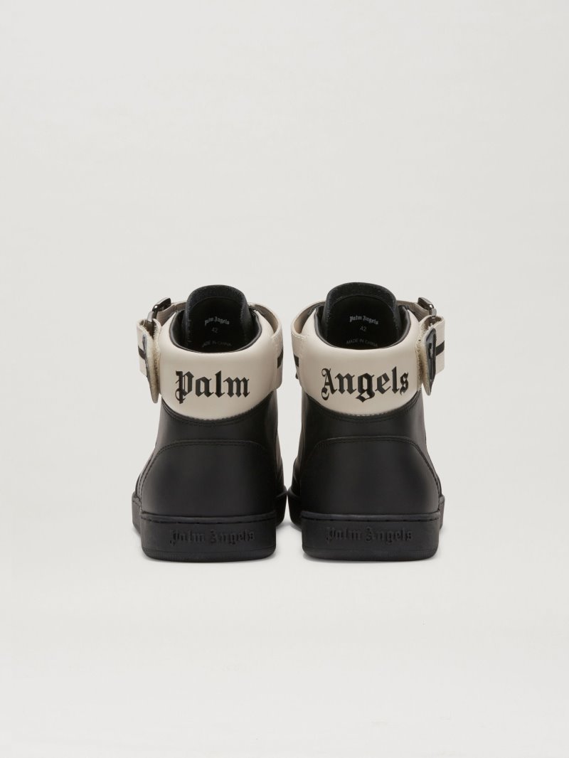 Zapatillas Palm Angels Altas Palm One Hightop Hombre Negras Negras | ES-150554