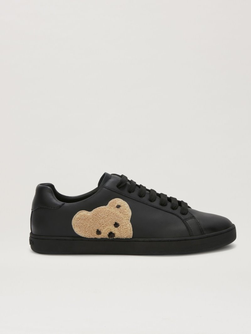 Zapatillas Palm Angels Bajas New Teddy Bear Tenis Sneakers Hombre Negras Marrones | ES-462367