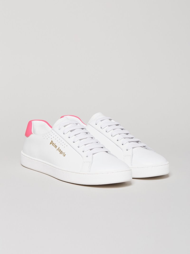 Zapatillas Palm Angels Fuchsia Palm One Sneakers Mujer Blancas Fucsia | ES-554766