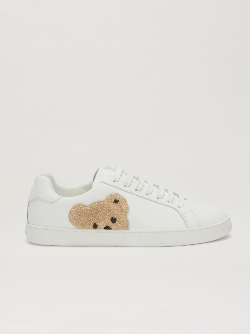 Zapatillas Palm Angels New Teddy Bear Tenis Sneakers Mujer Blancas Marrones | ES-294799