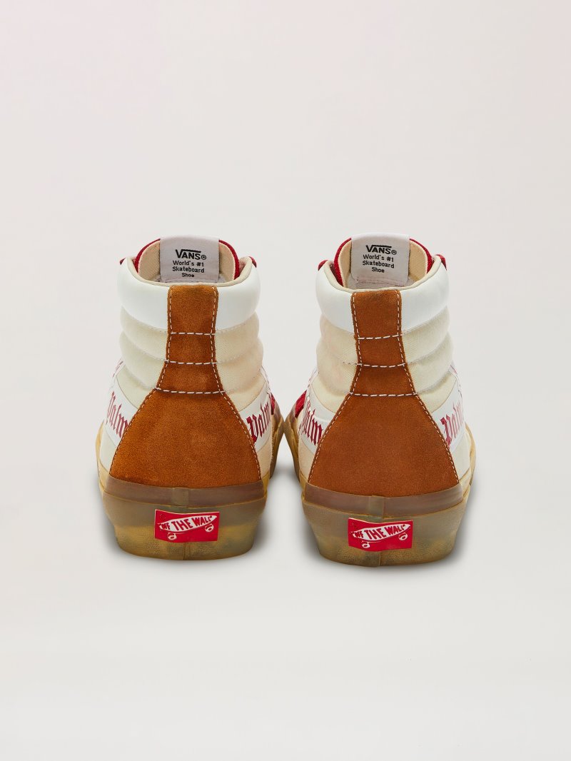 Zapatillas Palm Angels Paxvault By Vans Sk8-hi Reissue Vlt Mujer Rojas Beige | ES-733100