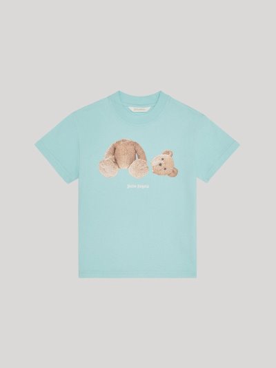 Camiseta Palm Angels Bear T Shirt Niños Azules Claro Marrones | ES-129423