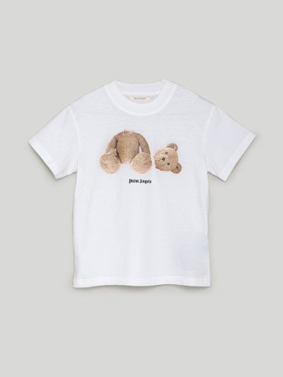 Camiseta Palm Angels Bear T Shirt Niños Blancas | ES-421352