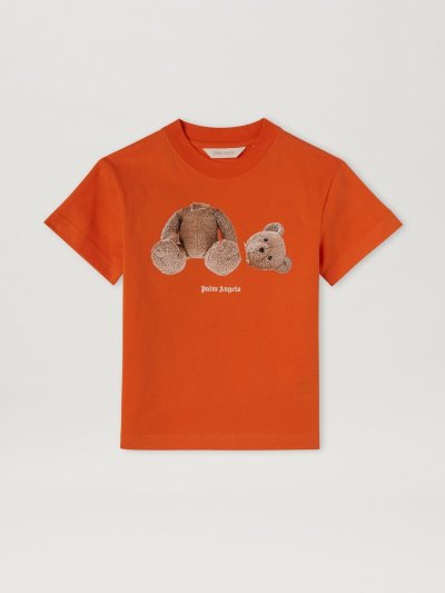 Camiseta Palm Angels Palm Angels Bear T Shirt Niños Naranjas Marrones | ES-003497