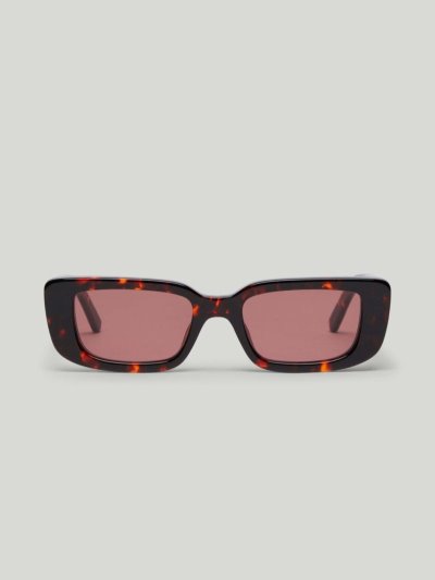 Gafas de Sol Palm Angels Giorgina Sunglasses Hombre Burdeos | ES-186534