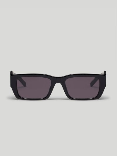 Gafas de Sol Palm Angels Palm Sunglasses Hombre Negras Gris Oscuro | ES-132454