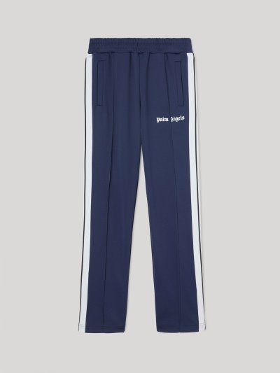 Pantalones Deportivos Palm Angels Pista Pants Hombre Azul Marino Azules Blancas | ES-952624