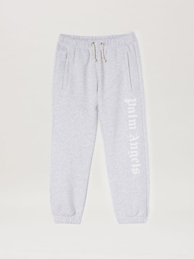 Pantalones Palm Angels Logo Sweatpants Niños Gris Blancas | ES-899107