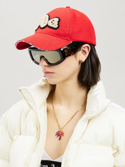 Sombreros Palm Angels Pa Bear Caps Mujer Rojas Marrones | ES-880220