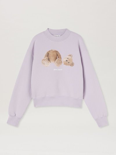 Sudaderas Palm Angels Bear Sweatshirt Niños Moradas Marrones | ES-046193