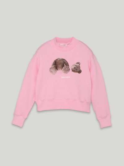 Sudaderas Palm Angels Bear Sweatshirt Niños Rosas Marrones | ES-189300