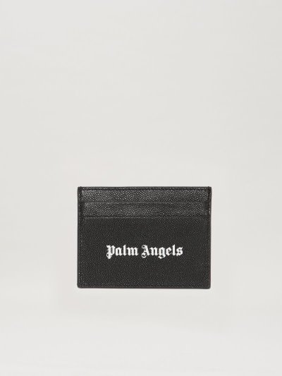 Wallets & Cardholders Palm Angels Caviar Cardholders Hombre Negras Blancas | ES-367520