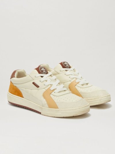 Zapatillas Palm Angels Bajas University Sneakers Hombre Beige Marrones | ES-557449